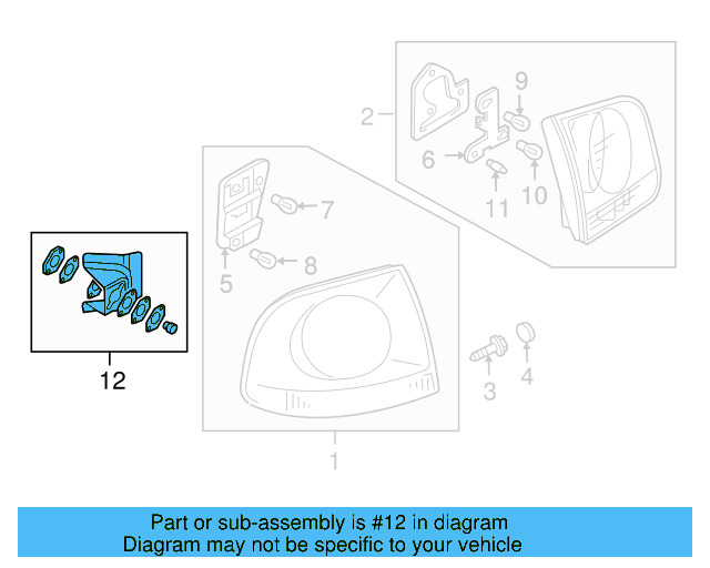 Mount Kit 7L0-998-215 - View 5