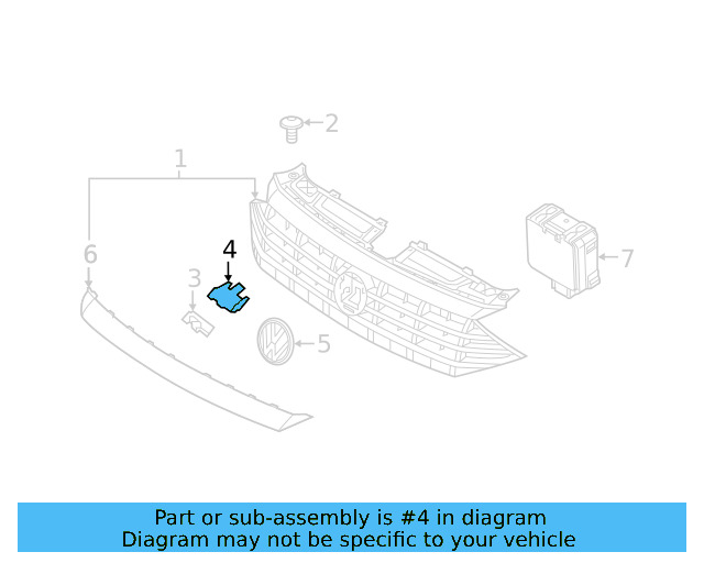 Nameplate Bracket 17A-853-957-9B9 - View 6