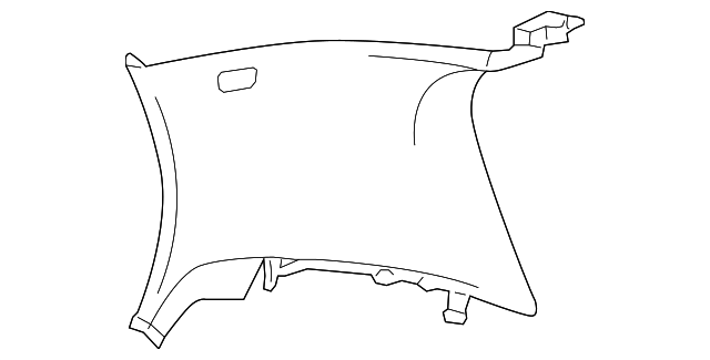 Upper Quarter Trim 1K5-867-288-G-5R0 - View 2