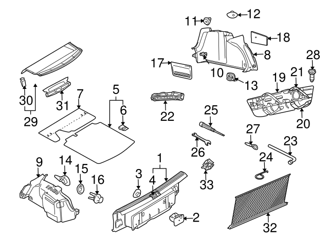 Tie Down Hook 1J0-804-299 - View 22