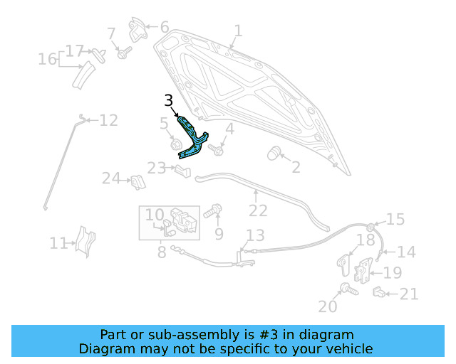 Hinge 561-823-301-D - View 2
