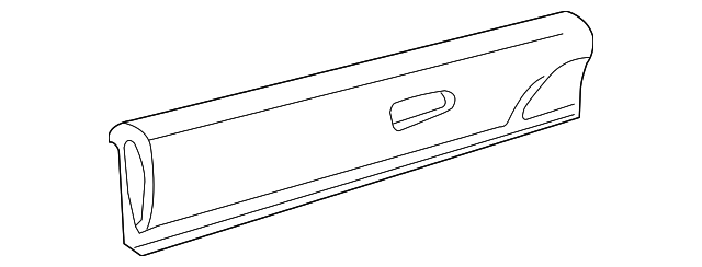 Upper Trim Panel 1C0-868-083-62J - View 5
