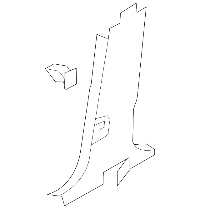 Lower Center Pillar Trim 5N0-867-291-A-31X