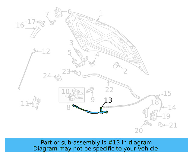 Release Cable 561-823-531-A - View 10