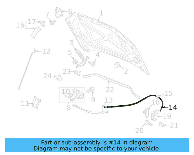 Release Cable 561-823-535 - View 5