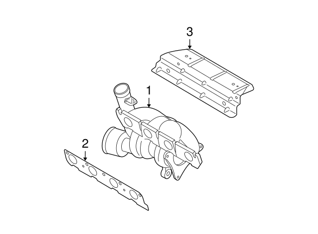 Exhaust Manifold 06J-145-722-B - View 11