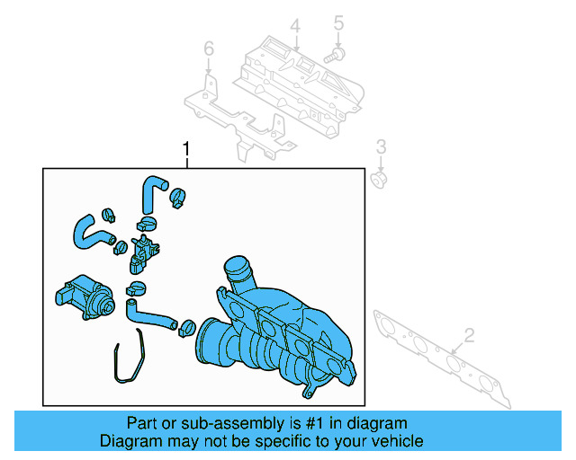 Exhaust Manifold 06J-145-722-B - View 19