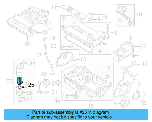 Oil Filter 071-115-562-A - View 6