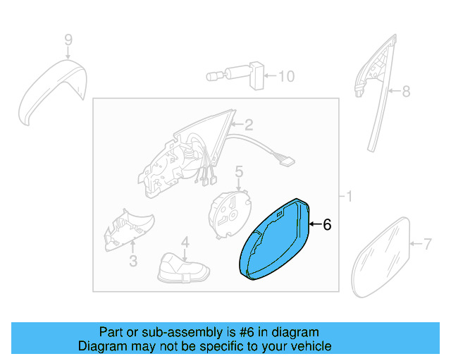 Inner Trim 1K8-857-602-A-9B9 - View 22