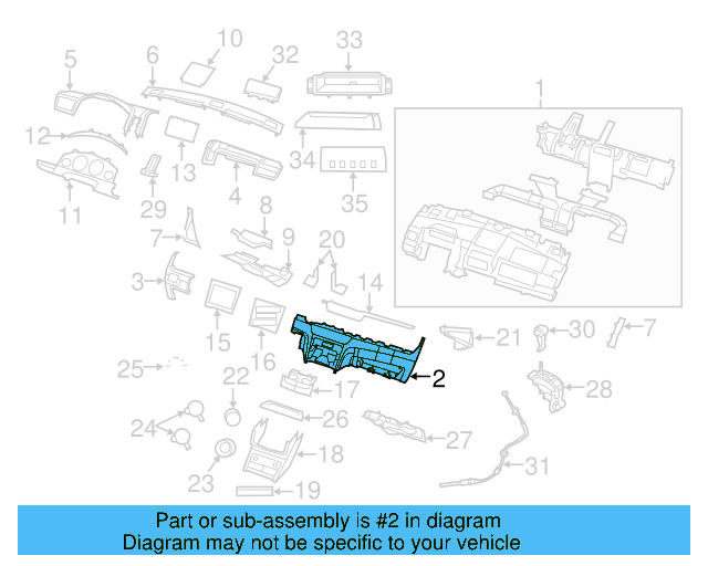 Lower Pad 7B0-857-005-XT1 - View 3