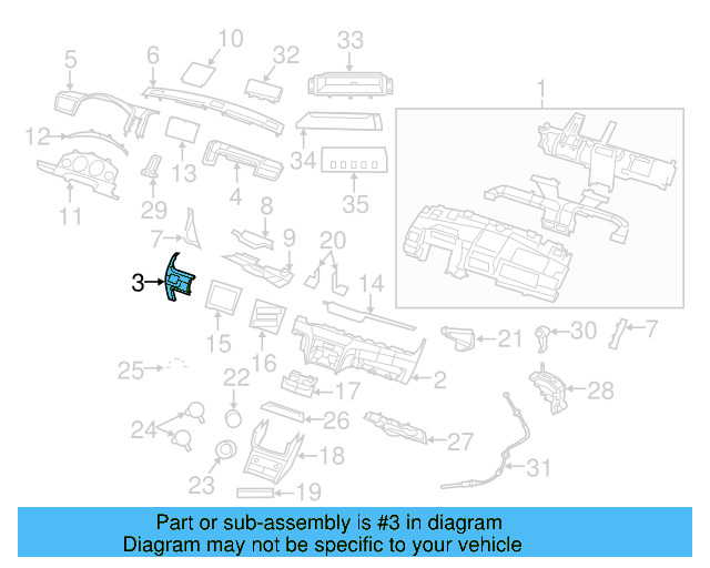 Lower Pad 7B0-857-365-C-HL5 - View 3