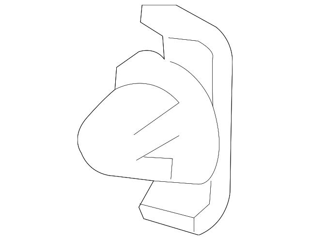 Frame Molding Clip 6R4-837-732-A - View 2