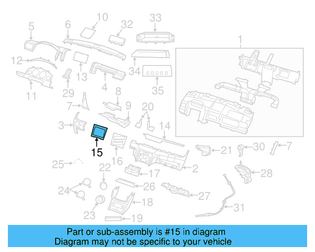 Upper Trim 7B0-857-202-XD1 - View 8