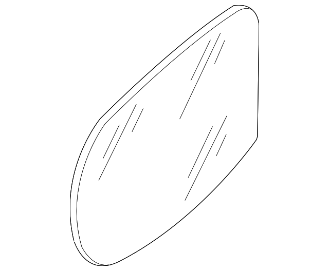 Mirror Glass 3C8-857-522-C - View 3