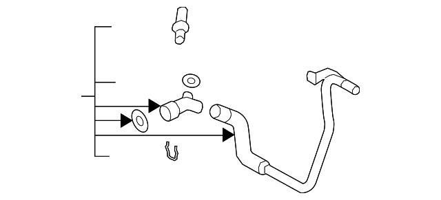 Lower Hose 7L0-121-070-B
