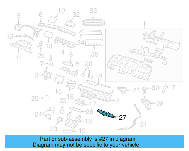 Sound Absorber 7B0-863-057 - View 3