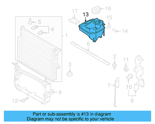 Reservoir 7L0-121-407-F - View 5