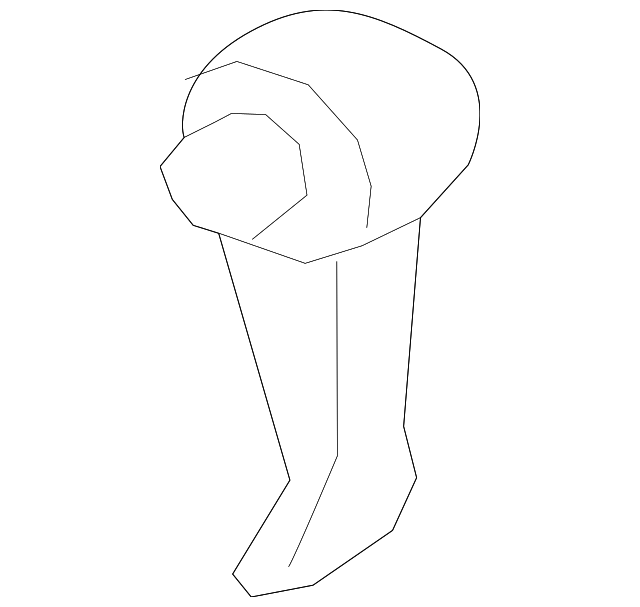 Shift Knob 7B0-713-139-B-DX9