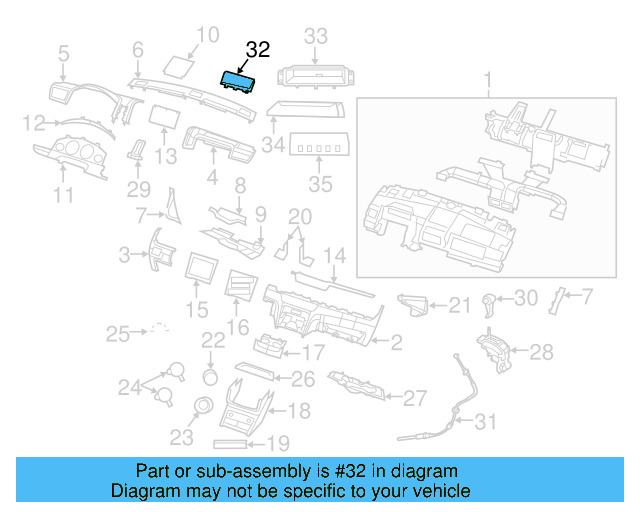 Storage Box 7B0-857-101-XD1 - View 3