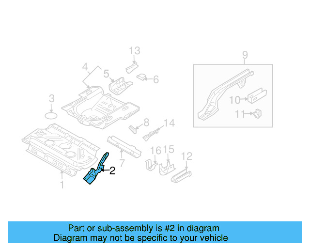 Mount Bracket Extension 1J0-813-120-B - View 14