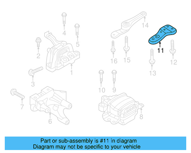 Side Support 5Q0-199-518-E - View 4