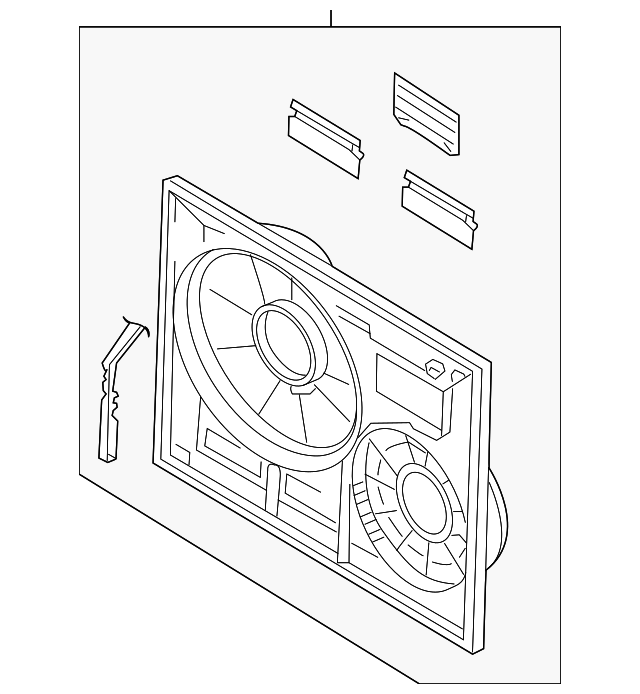 Fan Shroud 7L0-121-207-D