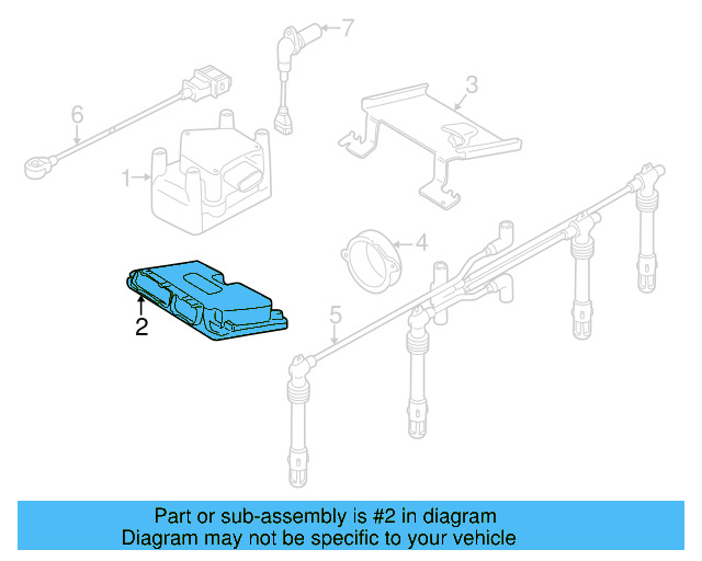 Engine Control Module (ECM) 06A-906-032-RF