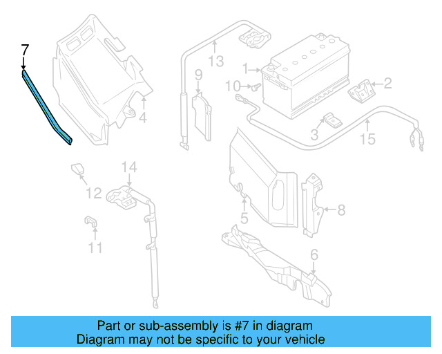 Cover Seal 7M0-915-433-B - View 3