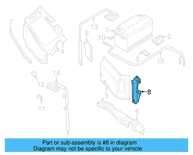 Guide 7D0-915-445-B - View 5