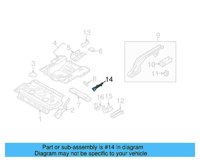 Cover Plate 1J0-804-536 - View 8