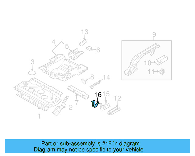 Mount Plate 1J0-802-197 - View 20