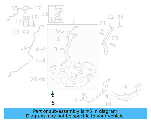 Tank Strap Bolt N-912-296-01 - View 9