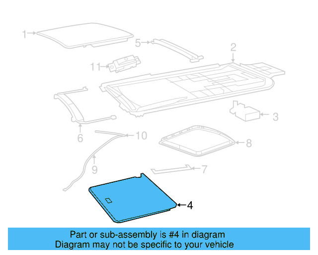 Sunshade 7B0-877-307-HDA