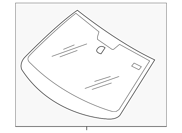 Windshield 3C8-845-011-CA-NVB - View 2