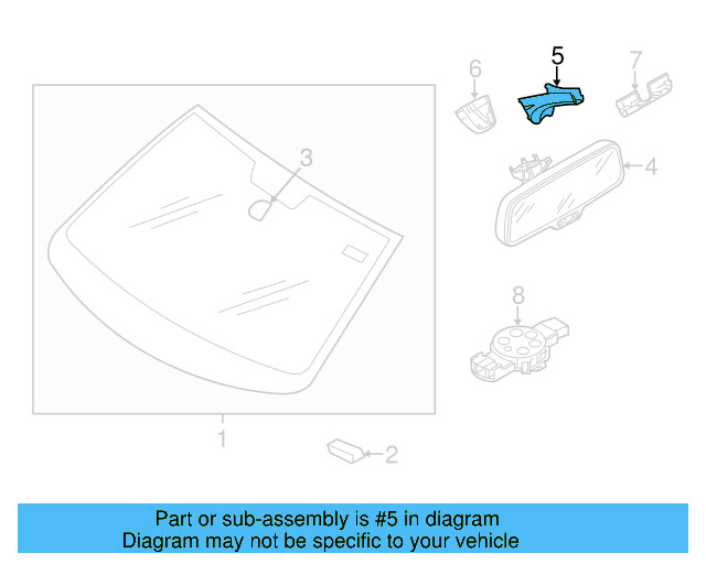 Upper Cap 3C8-857-593-B-9B9 - View 10