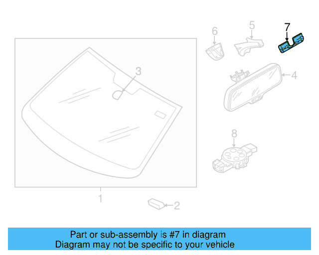 Shield 3C8-857-304-B-82V - View 3