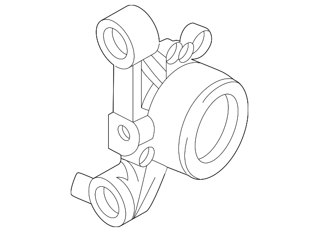 Knuckle 8E0-505-435-L - View 2