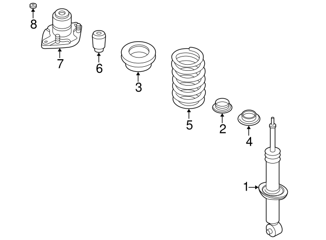 Coil Spring 4B0-511-115-AC