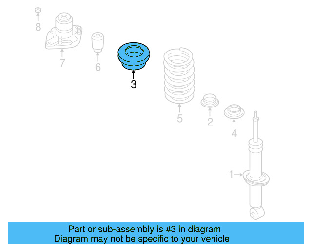 Spring Seat 8E0-512-149-H - View 4