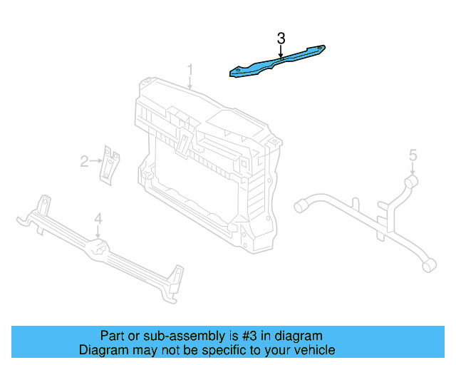 Center Support 5K0-805-567-A - View 24