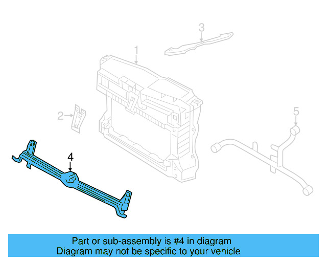 Upper Support 5C6-805-706-D - View 10