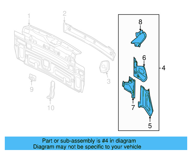 Extension Panel 5N0-813-392 - View 5