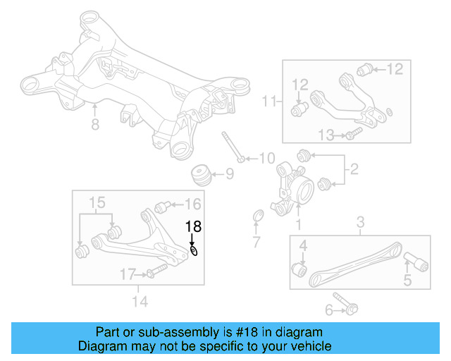 Lower Control Arm Adjust Cam WHT-001-656 - View 17