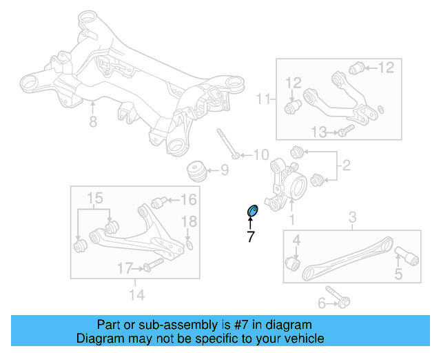 Lower Control Arm Adjust Cam WHT-001-656 - View 23