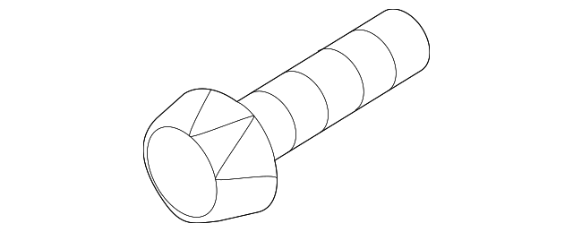 Upper Control Arm Bolt N-105-149-01 - View 3