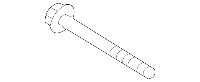 Axle Beam Bolt N-907-387-02 - View 3