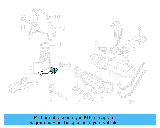 Electric Fuel Pump 1J0-919-087-S - View 14