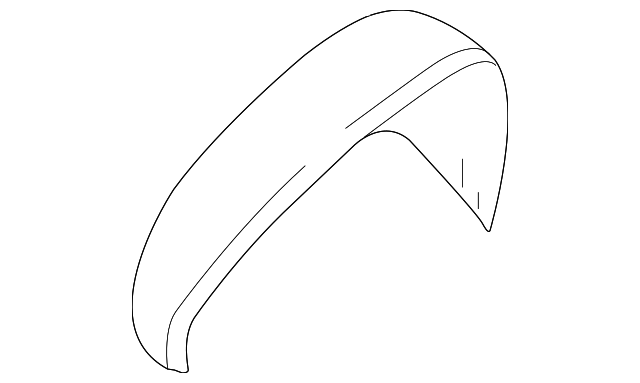 Mirror Cover (Unpainted) 3c8857538gru - View 8