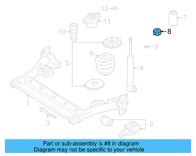 Shock Cap 6Q0-513-269-L - View 20