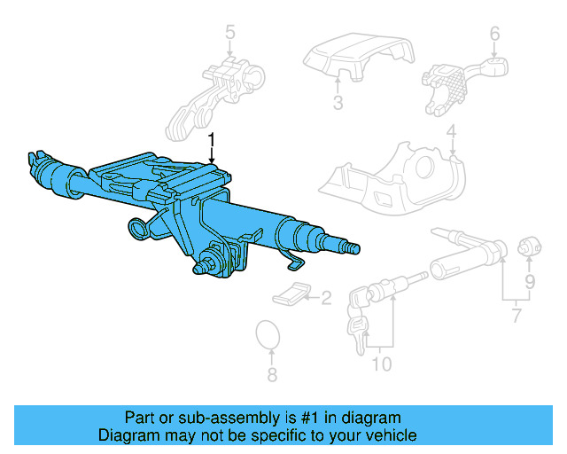 Column Assembly 3B0-419-502-D